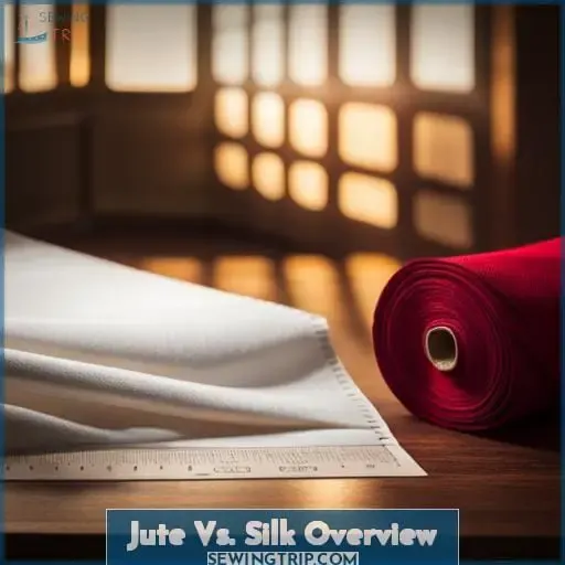 Jute Vs. Silk Overview