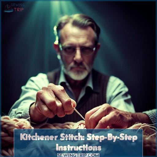 Kitchener Stitch: Step-By-Step Instructions
