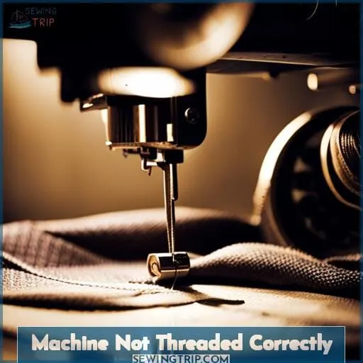 Machine Not Threaded Correctly