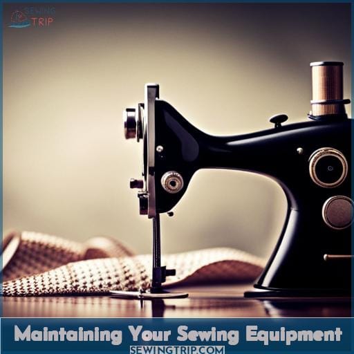 Maintaining Your Sewing Equipment