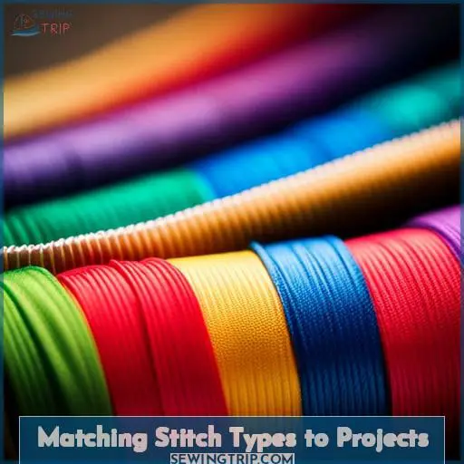 Matching Stitch Types to Projects