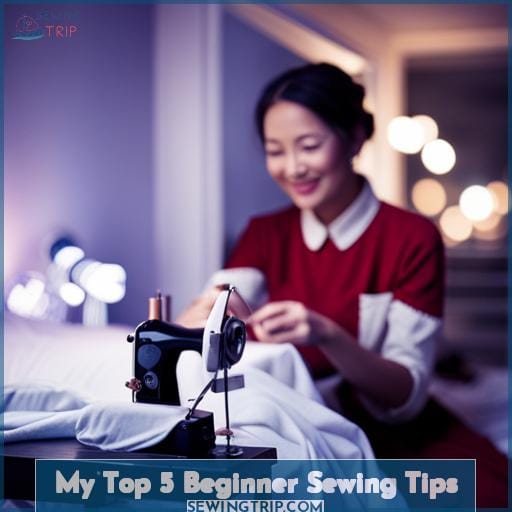 My Top 5 Beginner Sewing Tips