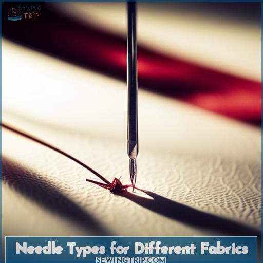 Needle Types for Different Fabrics