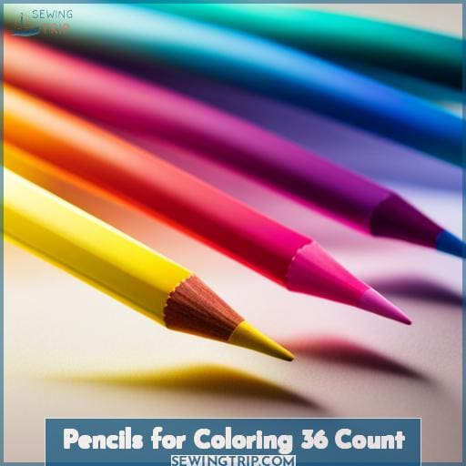 Pencils for Coloring 36 Count