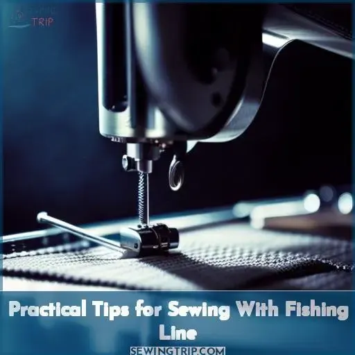Practical Tips for Sewing With Fishing Line