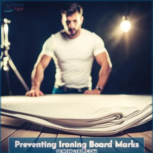 Preventing Ironing Board Marks