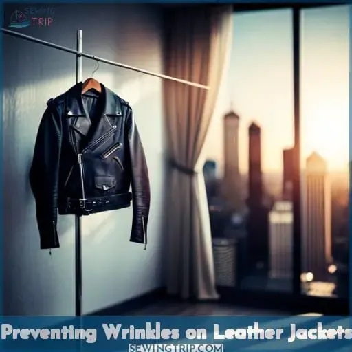 Preventing Wrinkles on Leather Jackets