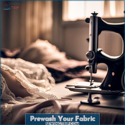 Prewash Your Fabric