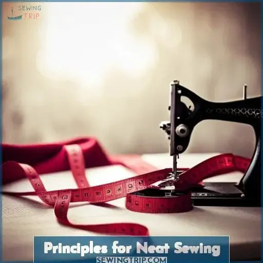 Principles for Neat Sewing