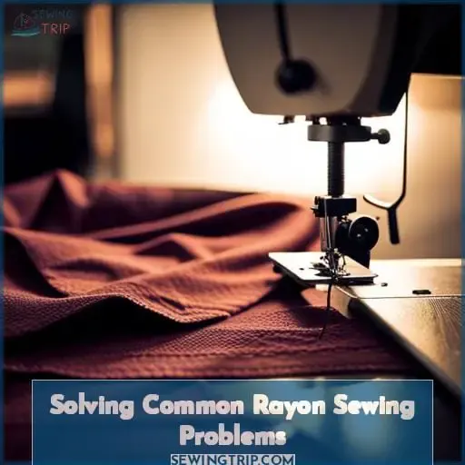 problems sewing rayon viscose x common issues solved