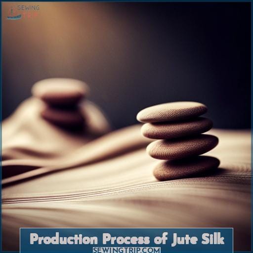 Production Process of Jute Silk