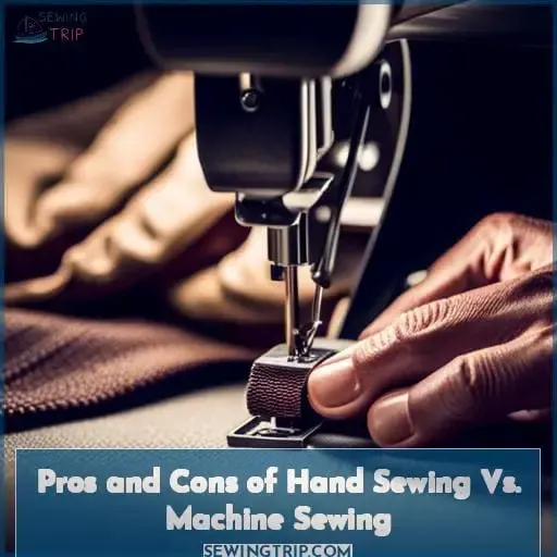 Pros and Cons of Hand Sewing Vs. Machine Sewing