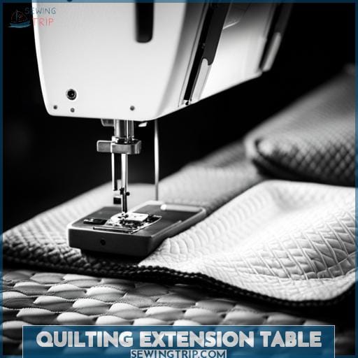 QUILTING EXTENSION TABLE