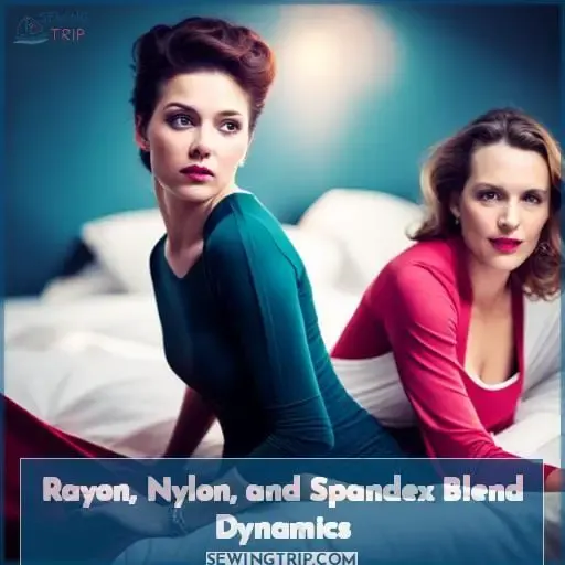 Rayon, Nylon, and Spandex Blend Dynamics