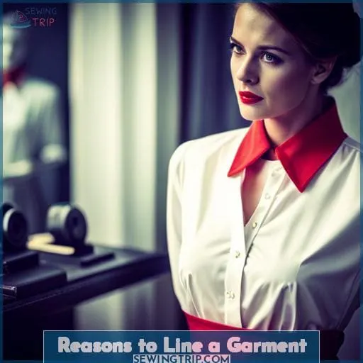 Reasons to Line a Garment