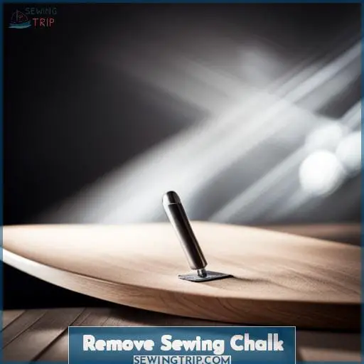Remove Sewing Chalk