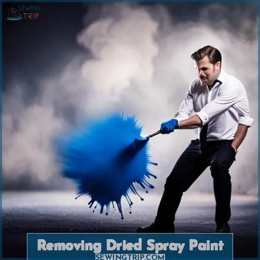 Removing Dried Spray Paint