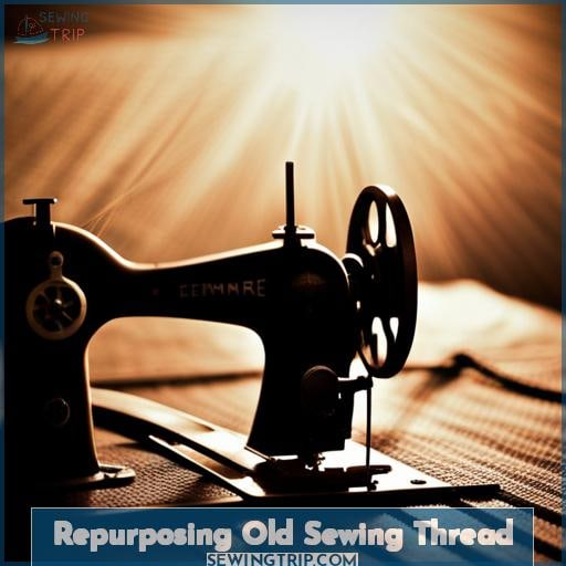 Repurposing Old Sewing Thread
