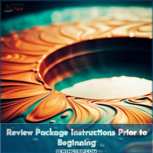 Review Package Instructions Prior to Beginning