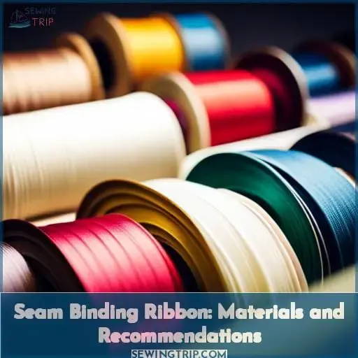 Seam Binding Ribbon: Materials and Recommendations