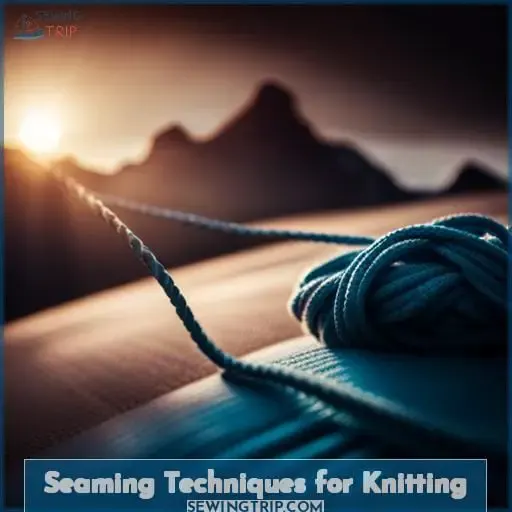 Seaming Techniques for Knitting