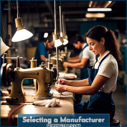 Selecting a Manufacturer