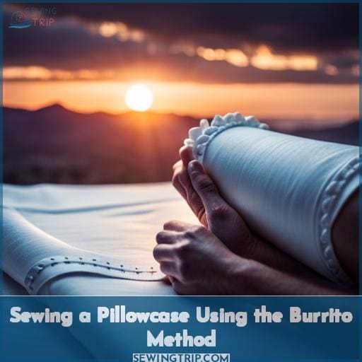 Sewing a Pillowcase Using the Burrito Method