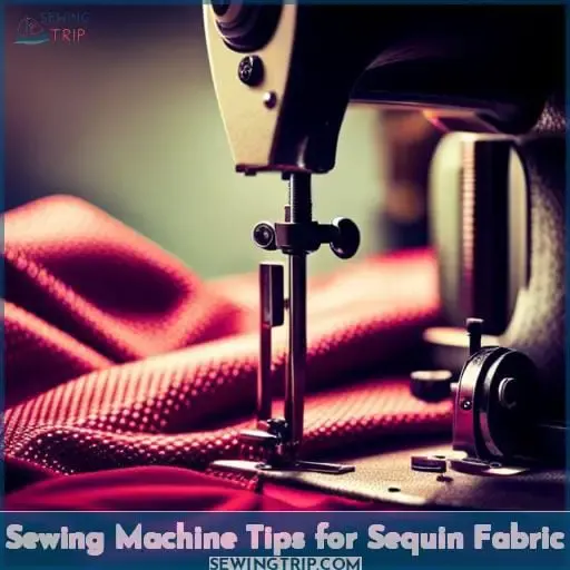 Sewing Machine Tips for Sequin Fabric
