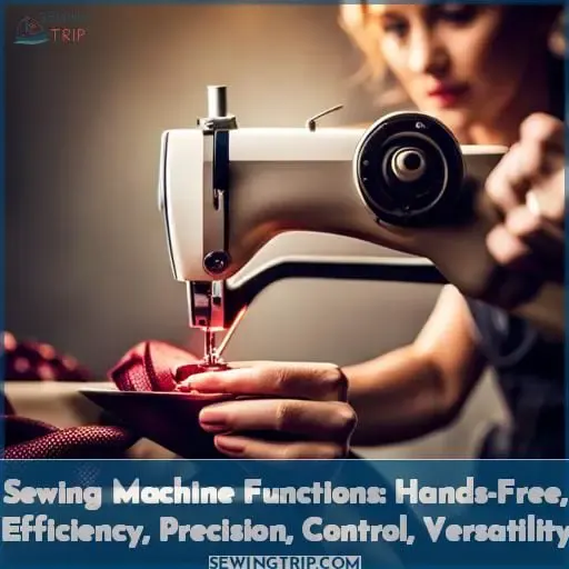 sewing machine uses functions