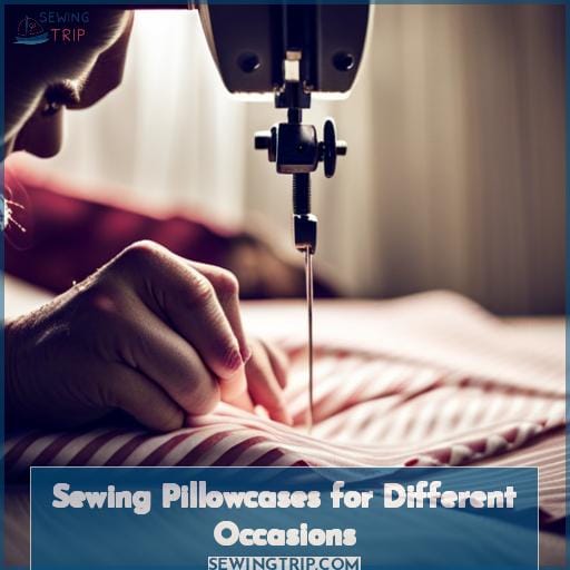 Sewing Pillowcases for Different Occasions