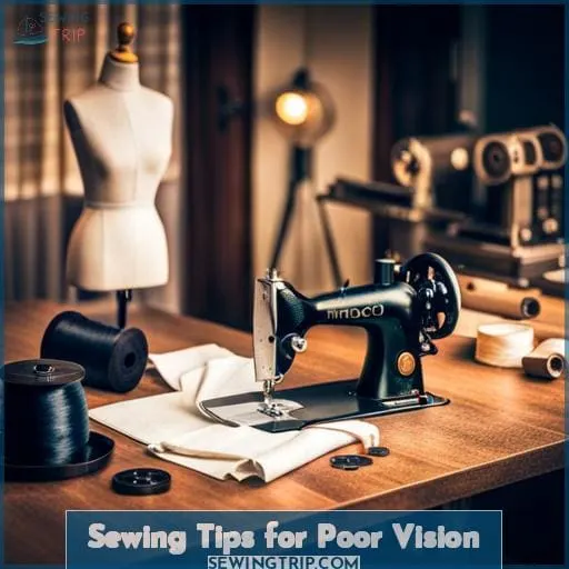 Sewing Tips for Poor Vision