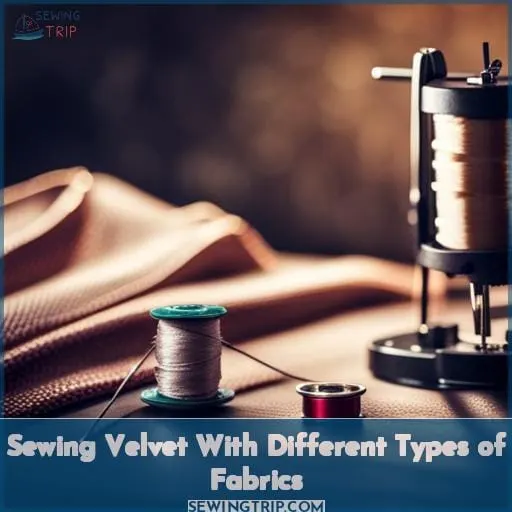 Sewing Velvet With Different Types of Fabrics