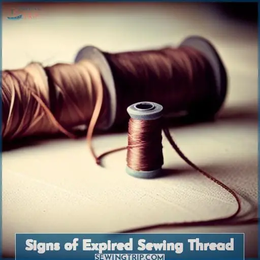 Signs of Expired Sewing Thread