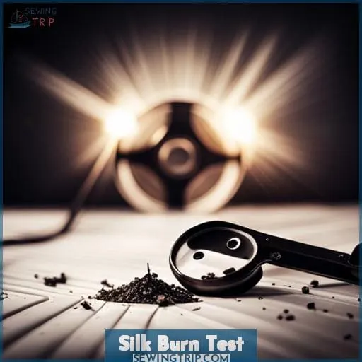 Silk Burn Test