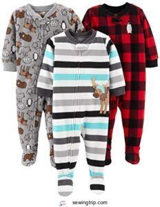 Fleece Vs Flannel: Key Differences to Choose The Right Fabric 3 Simple Joys by Carter's Toddler B07CKYHY8M
