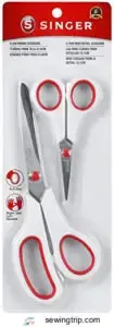 SINGER 3404 Scissors, 1-Pack, Red