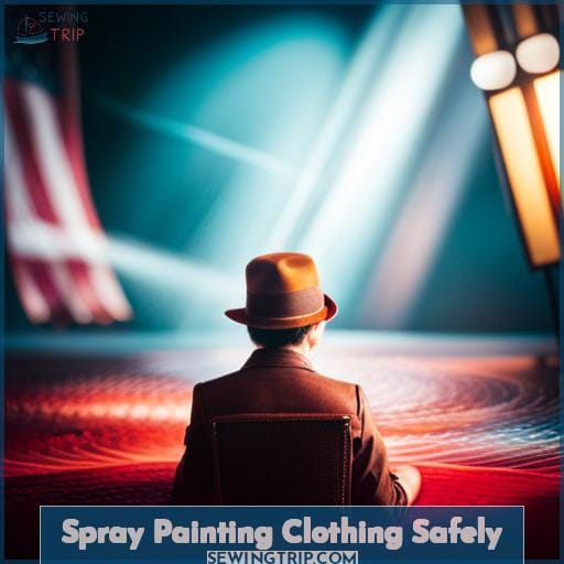 Spray Painting Clothing Safely