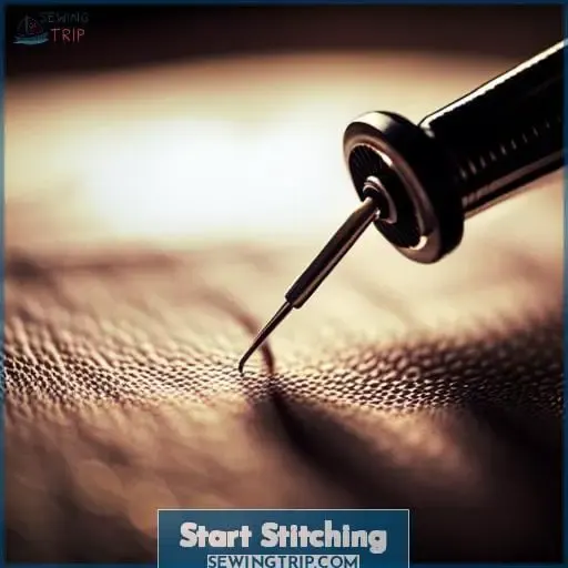 Start Stitching