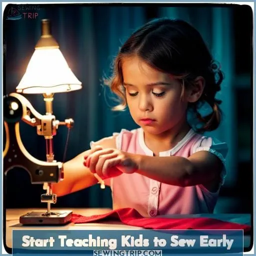 Start Teaching Kids to Sew Early