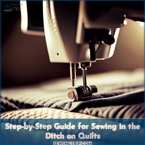 Step-by-Step Guide for Sewing in the Ditch on Quilts