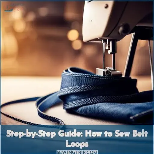 How to Sew Belt Loops StepbyStep Guide