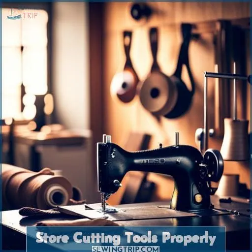 Store Cutting Tools Properly