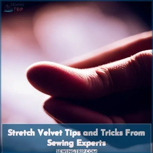 Stretch Velvet Tips and Tricks From Sewing Experts