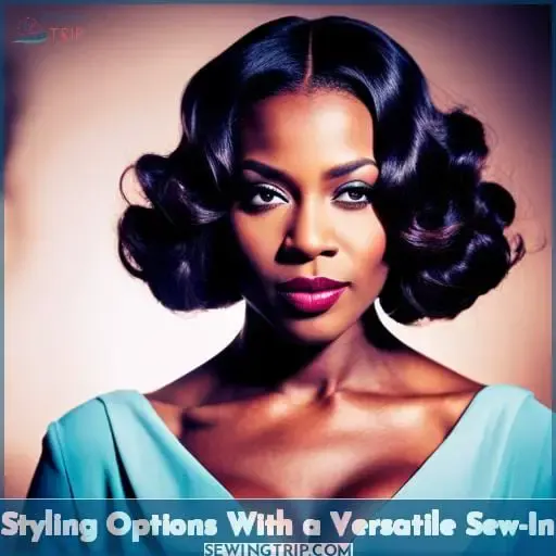 Styling Options With a Versatile Sew-In