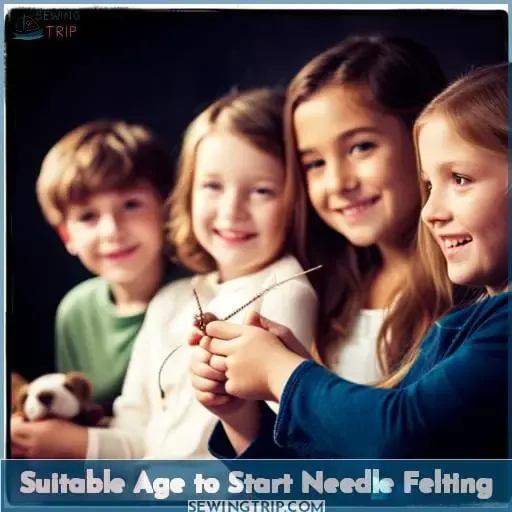 Suitable Age to Start Needle Felting