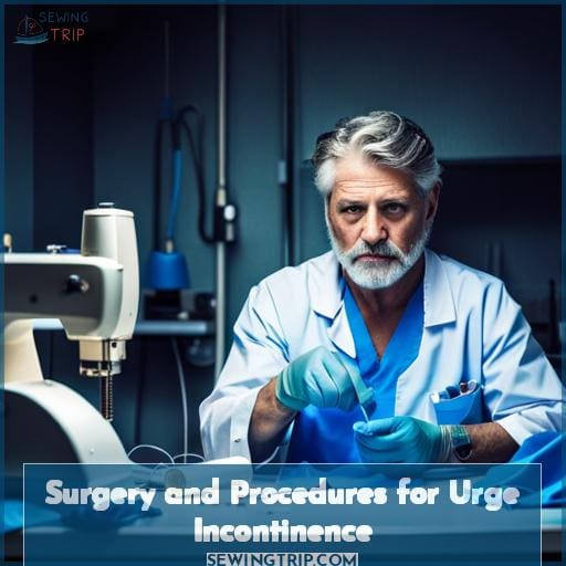 Surgery and Procedures for Urge Incontinence