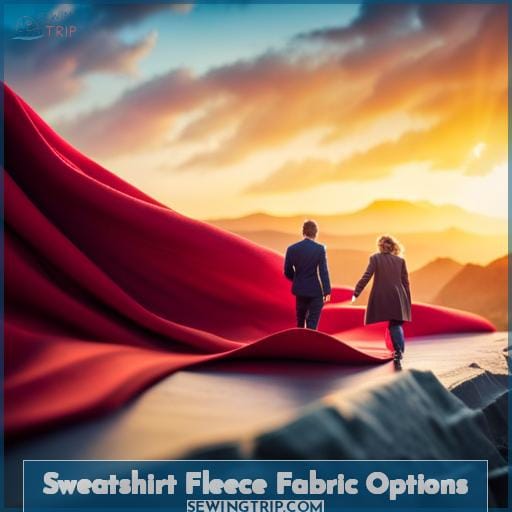 Sweatshirt Fleece Fabric Options