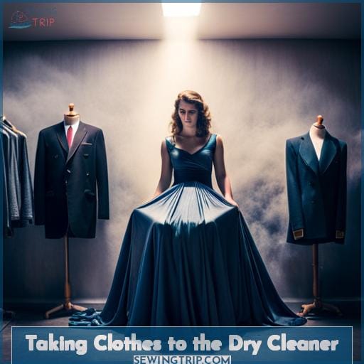 Taking Clothes to the Dry Cleaner