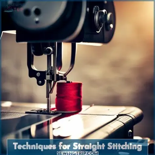 Techniques for Straight Stitching