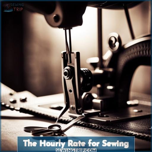 The Hourly Rate for Sewing